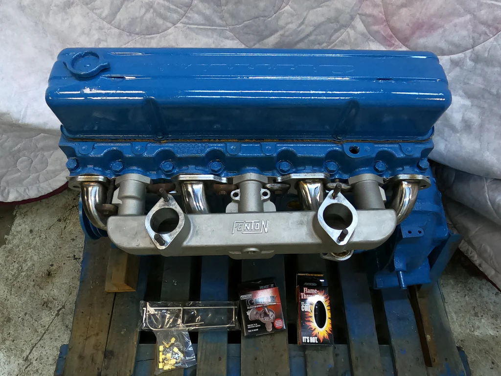 chevrolet 235 motor till salu
